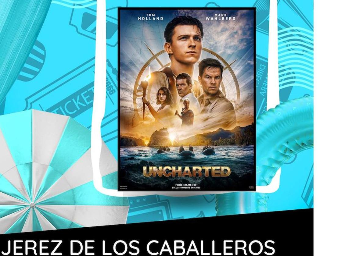 La Plaza de la Alcazaba acoge, este lunes, la proyección de la película «Uncharted»
