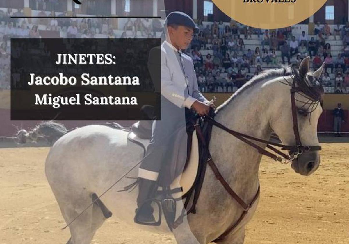 Brovales acoge este sábado, 2 de septiembre, una 'Exhibición de doma vaquera'