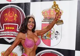 La jerezana Clara Cardenal revalida el título de campeona absoluta de Castilla-La Mancha en Bikini Fitness