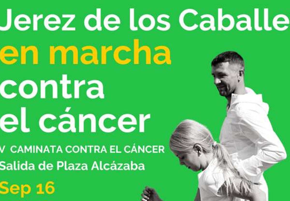 Jerez de los Caballeros celebra la V «Caminata contra el cáncer» este sábado