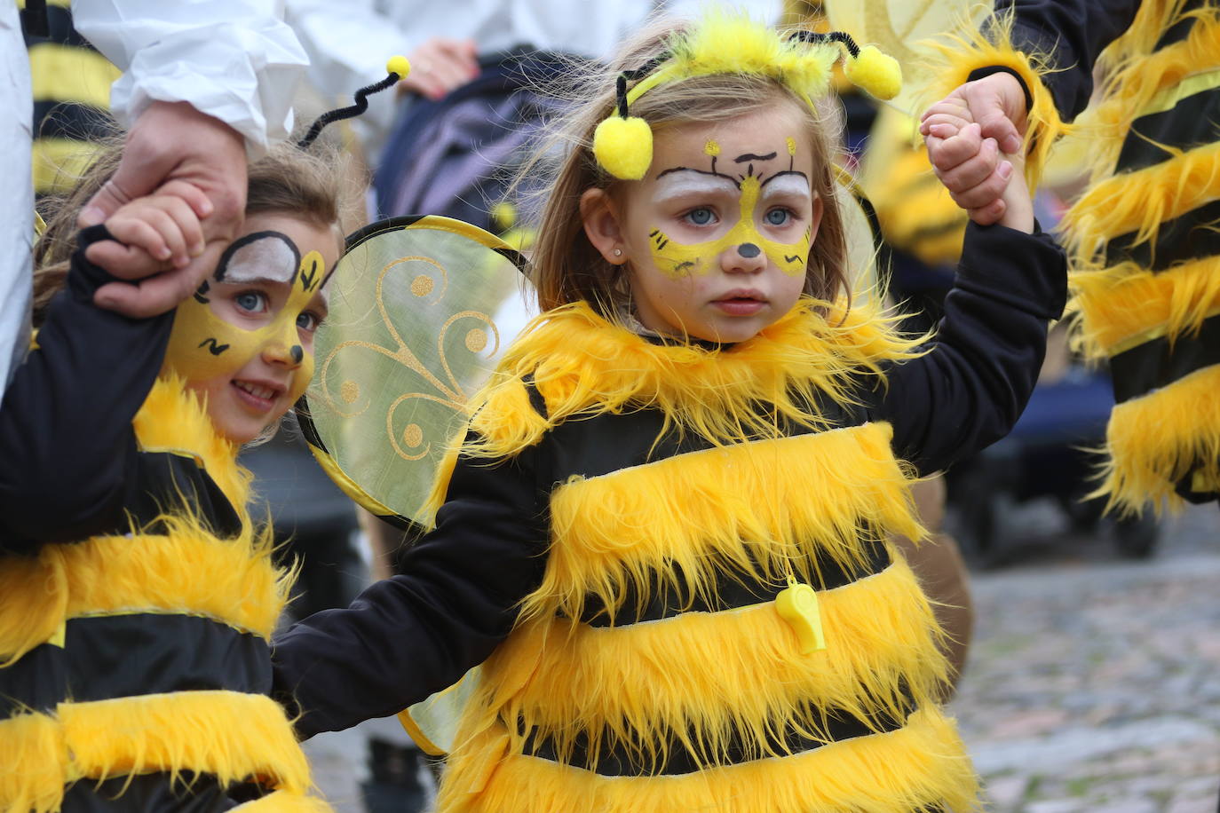 Fotos: Arranca el Carnaval en Jerez de los Caballeros con el desfile de los centros educativos