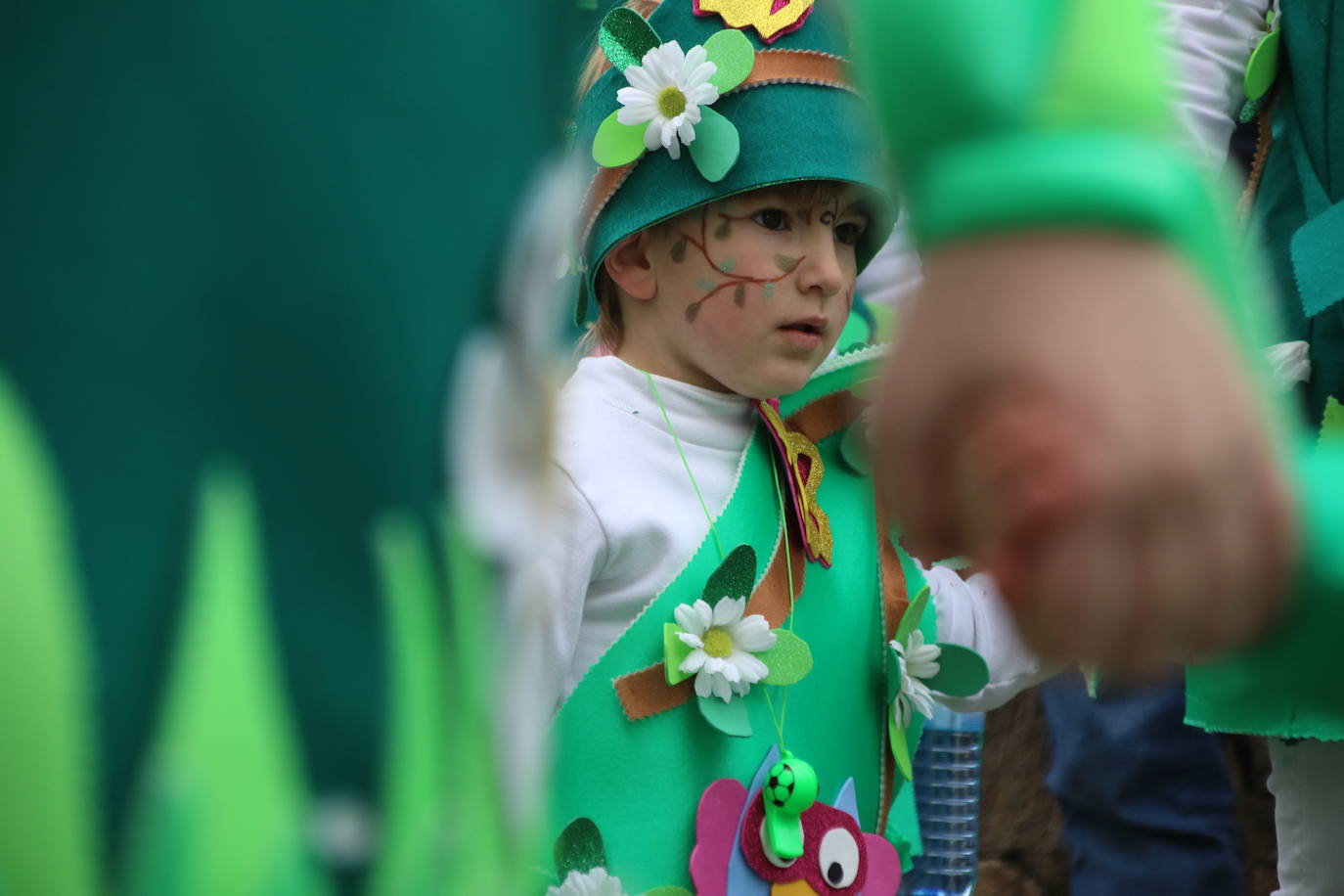 Fotos: Arranca el Carnaval en Jerez de los Caballeros con el desfile de los centros educativos