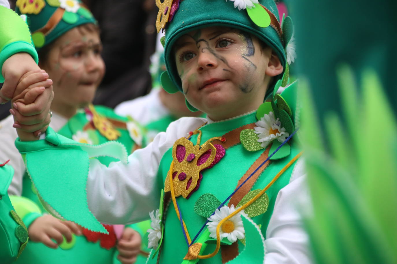 Fotos: Arranca el Carnaval en Jerez de los Caballeros con el desfile de los centros educativos