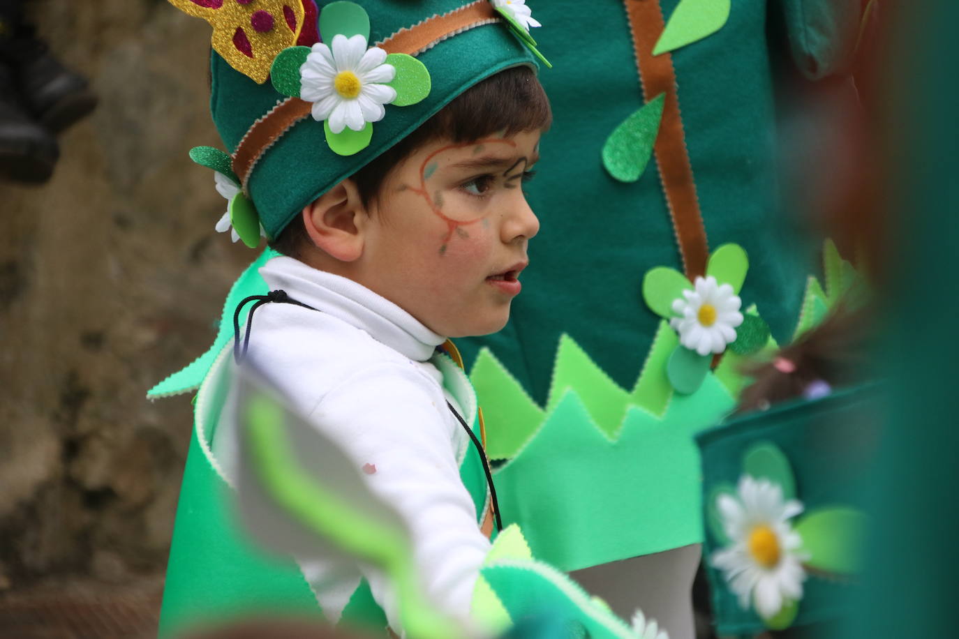 Fotos: Arranca el Carnaval en Jerez de los Caballeros con el desfile de los centros educativos