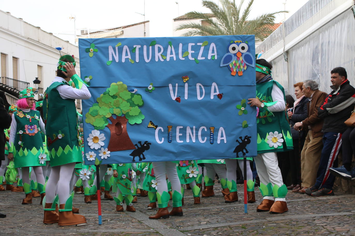 Fotos: Arranca el Carnaval en Jerez de los Caballeros con el desfile de los centros educativos