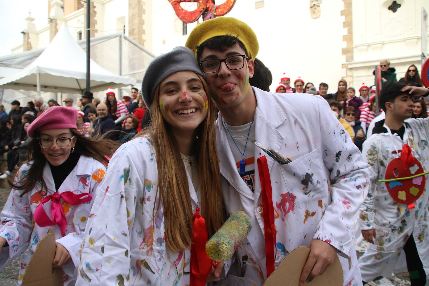 Fotos: Arranca el Carnaval en Jerez de los Caballeros con el desfile de los centros educativos