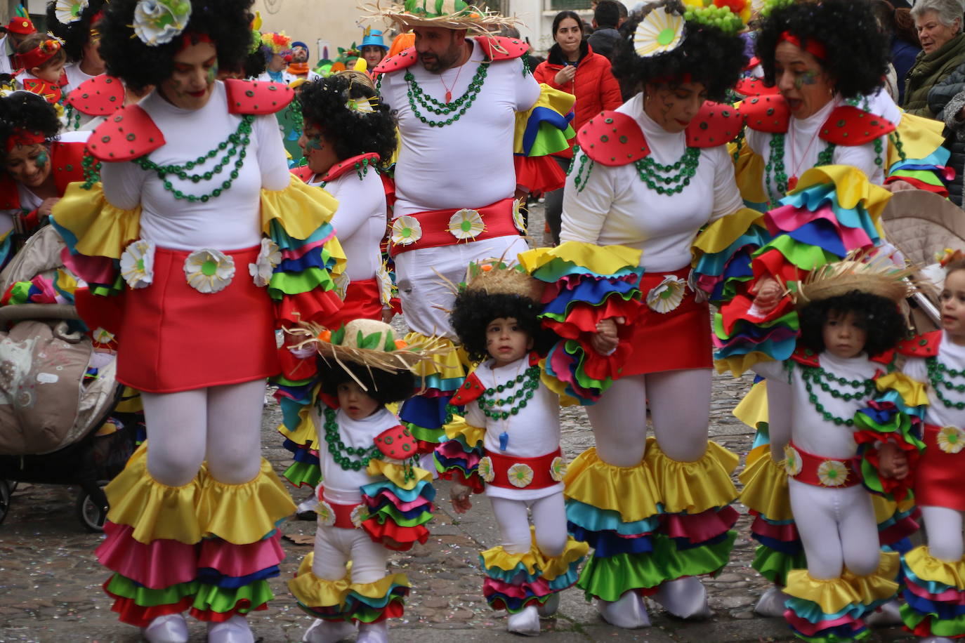 Fotos: Arranca el Carnaval en Jerez de los Caballeros con el desfile de los centros educativos