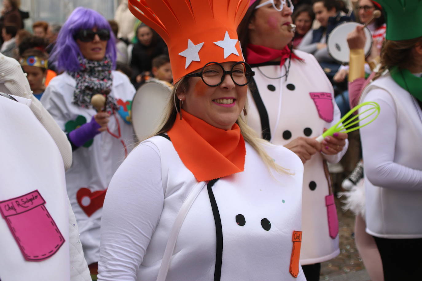 Fotos: Arranca el Carnaval en Jerez de los Caballeros con el desfile de los centros educativos