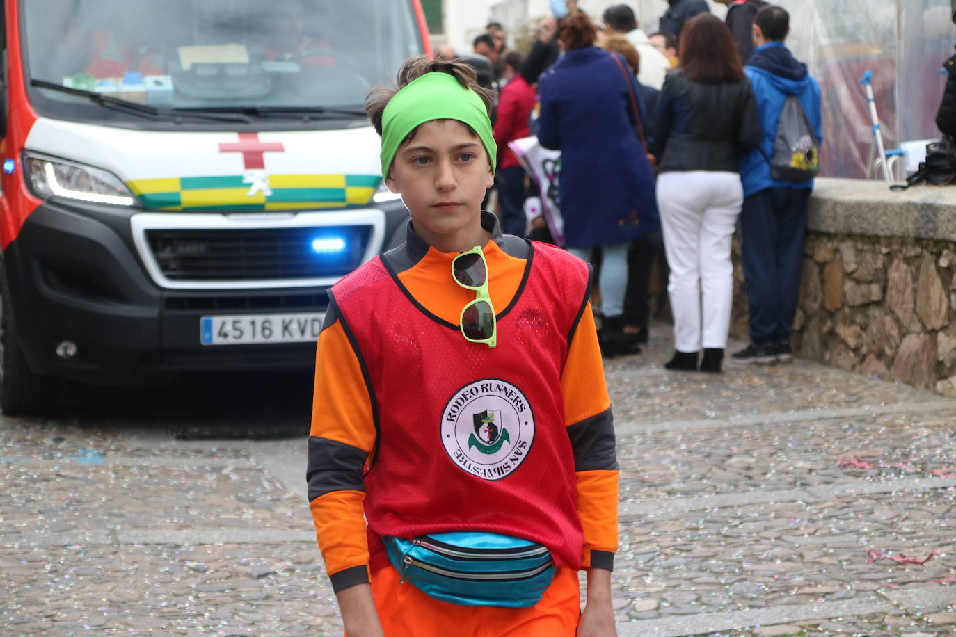 Fotos: Arranca el Carnaval en Jerez de los Caballeros con el desfile de los centros educativos