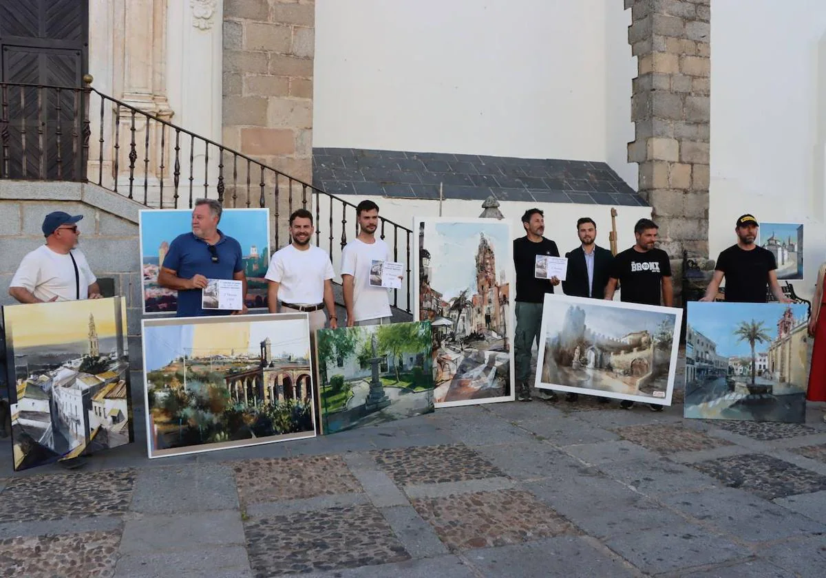 Miguel Repollés Martínez gana el XX Concurso de Pintura al Aire Libre «Francisco Benavides»