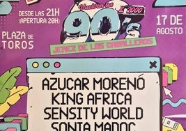 Venta de entradas para el Festival 'Vuelven los 90 y los 2000'