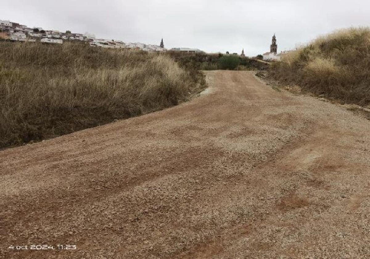 Aproximadamente 5.000 euros se han invertido en el arreglo del 'Camino de San Miguel'