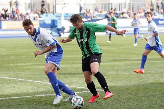 Chema, autor del gol de la victoria templaria.