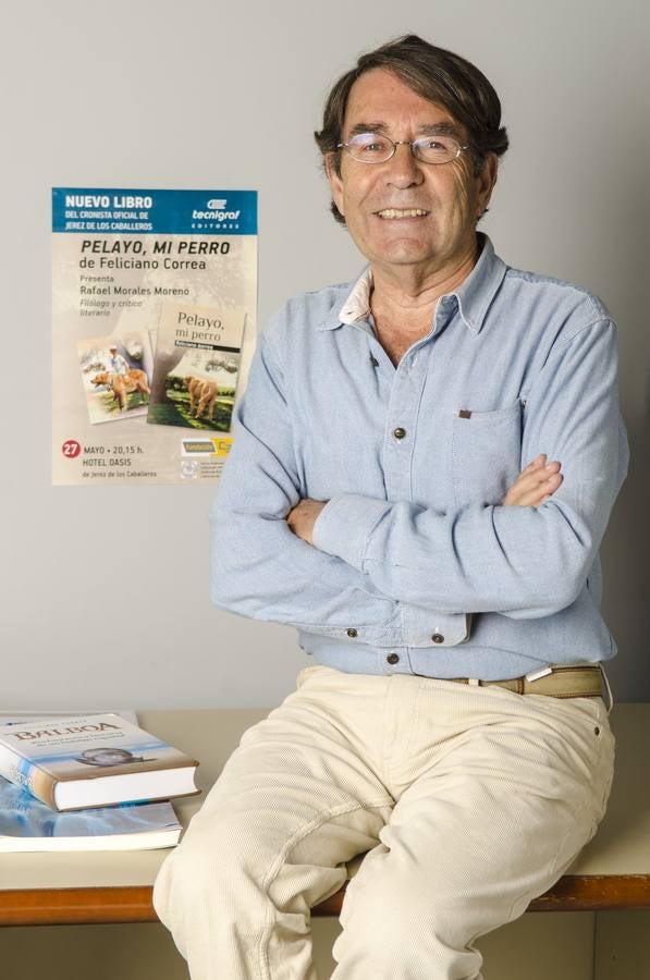 Feliciano Correa presenta su libro ‘Pelayo, mi perro’, este viernes en Jerez