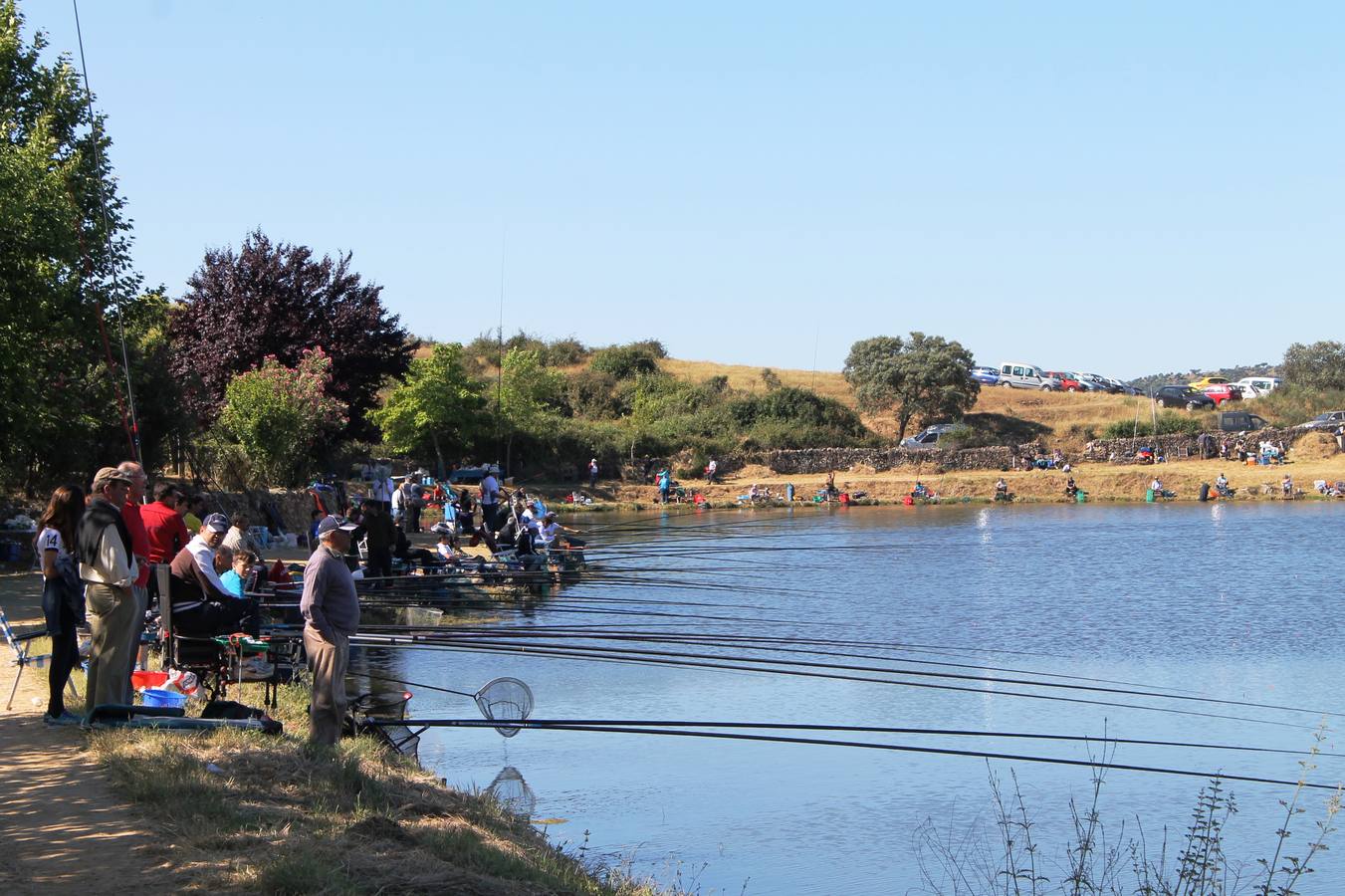 Este concurso pone el fin a la temporada de pesca en la Charca de la Albuera.