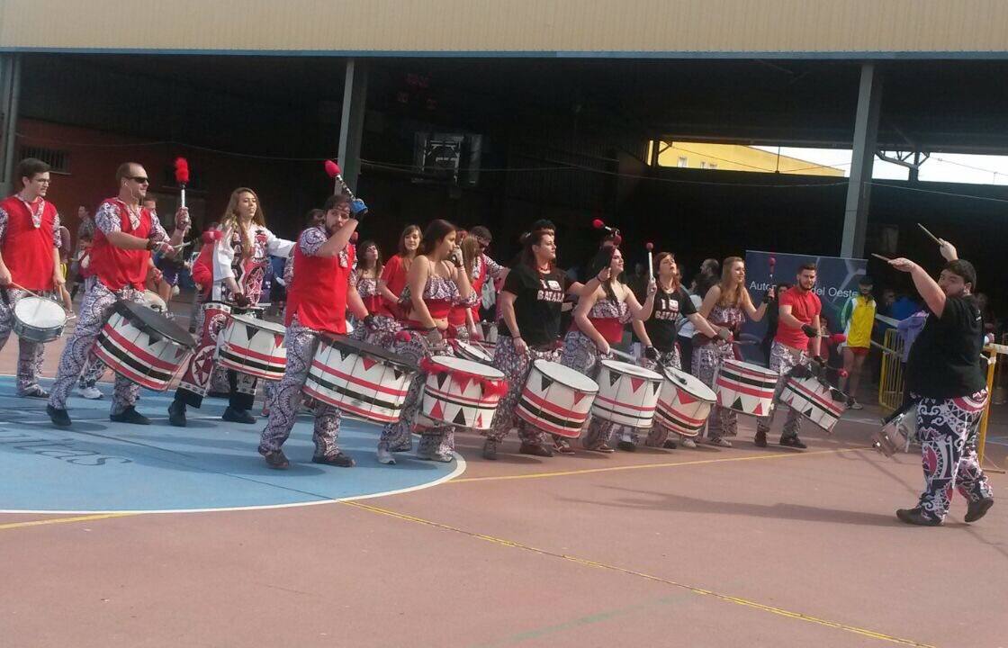 Grupo de percusión 'Batala'.