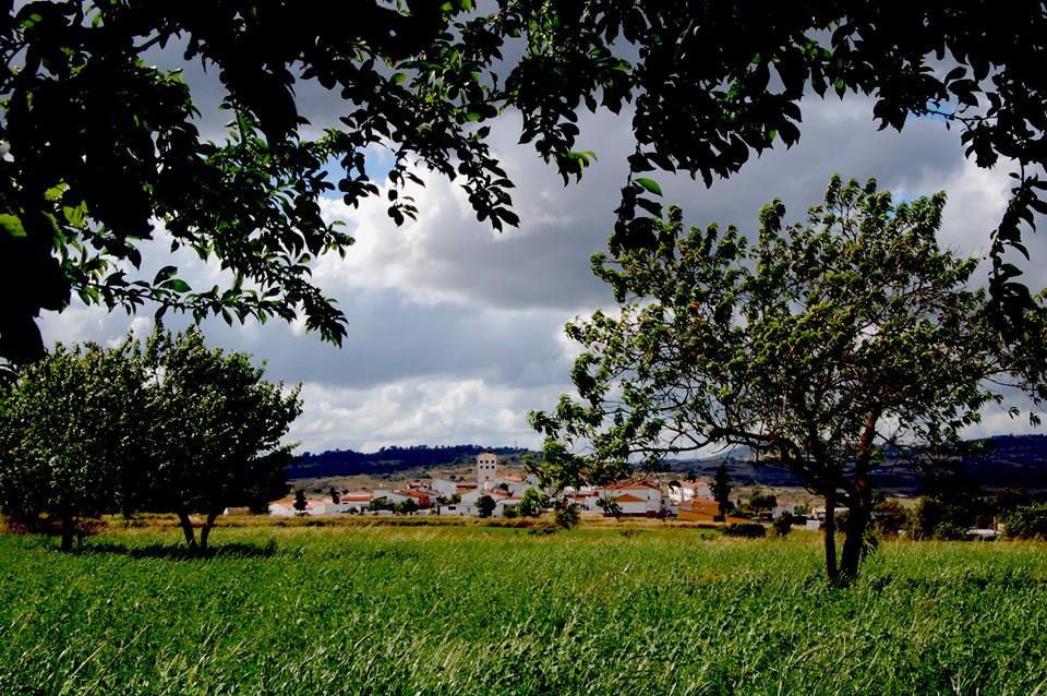 Imagen de La Bazana y su entorno.