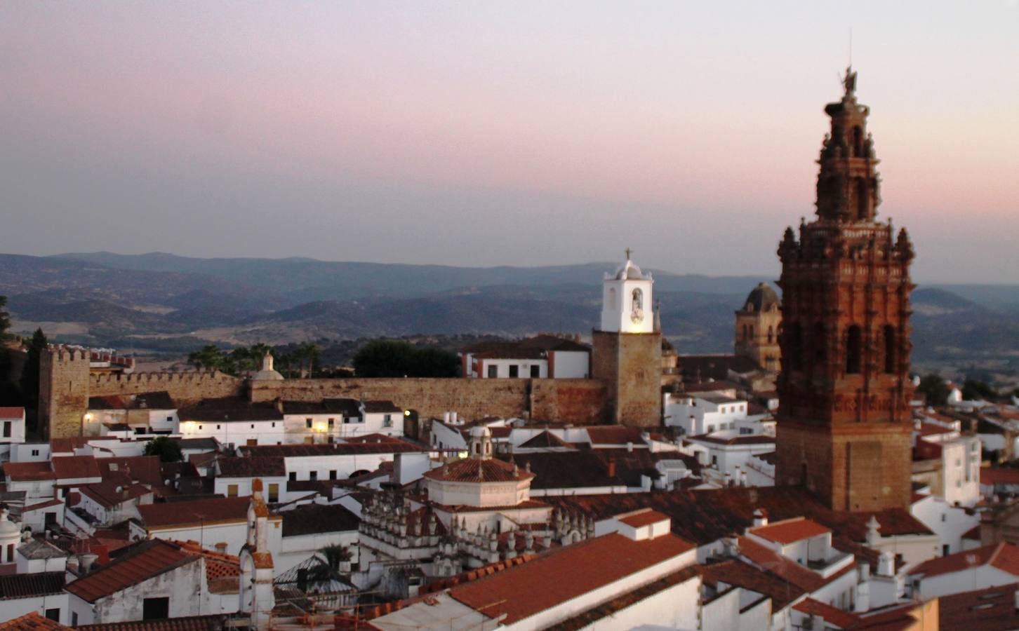 Vista de Jerez de los Caballeros.