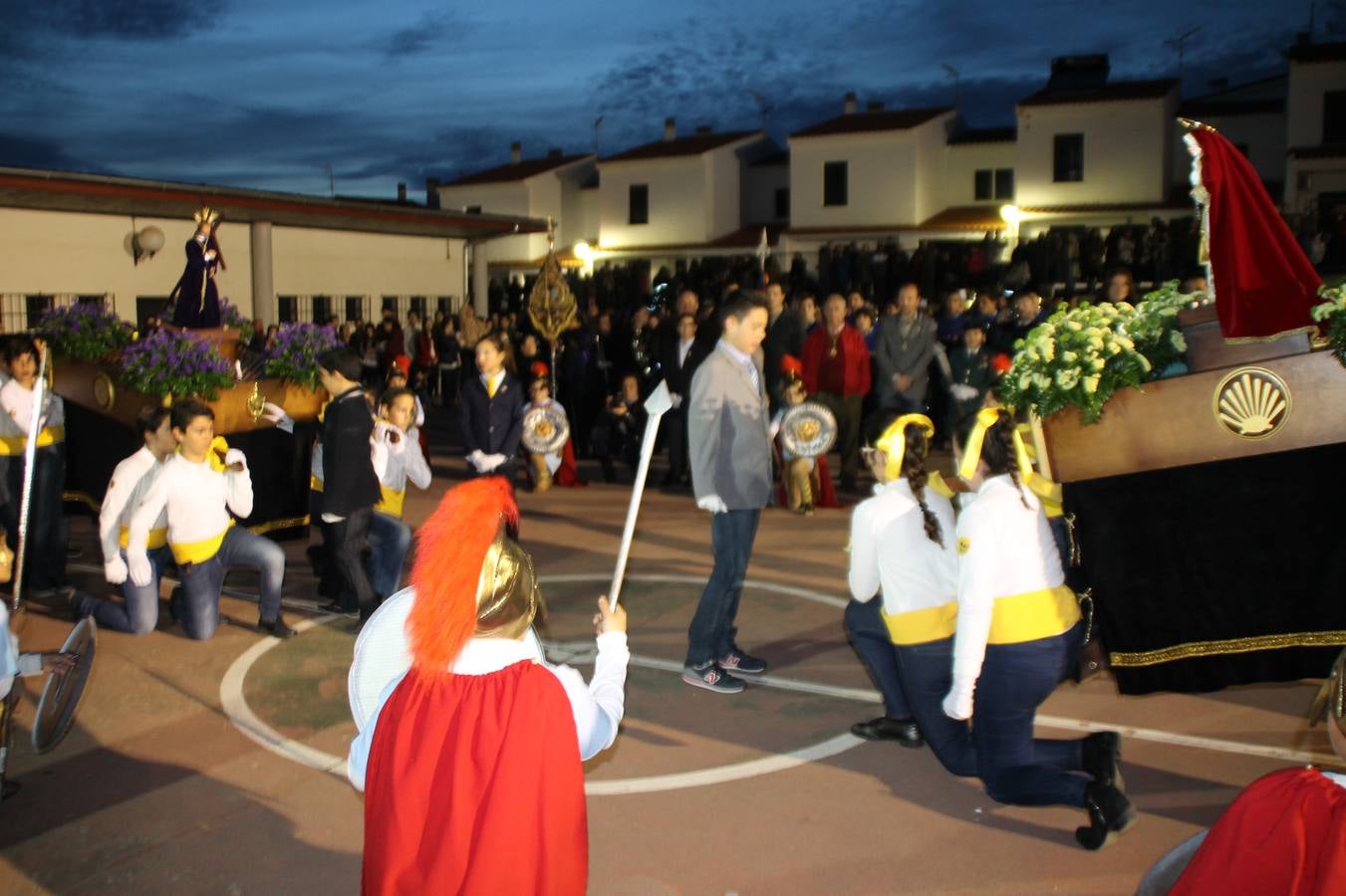 Semana santa infantil en el Colegio 'El Rodeo'.