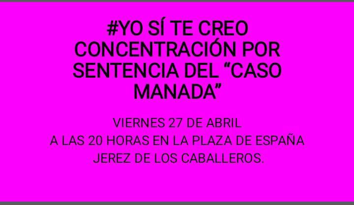 Mensaje de la convocatoria.