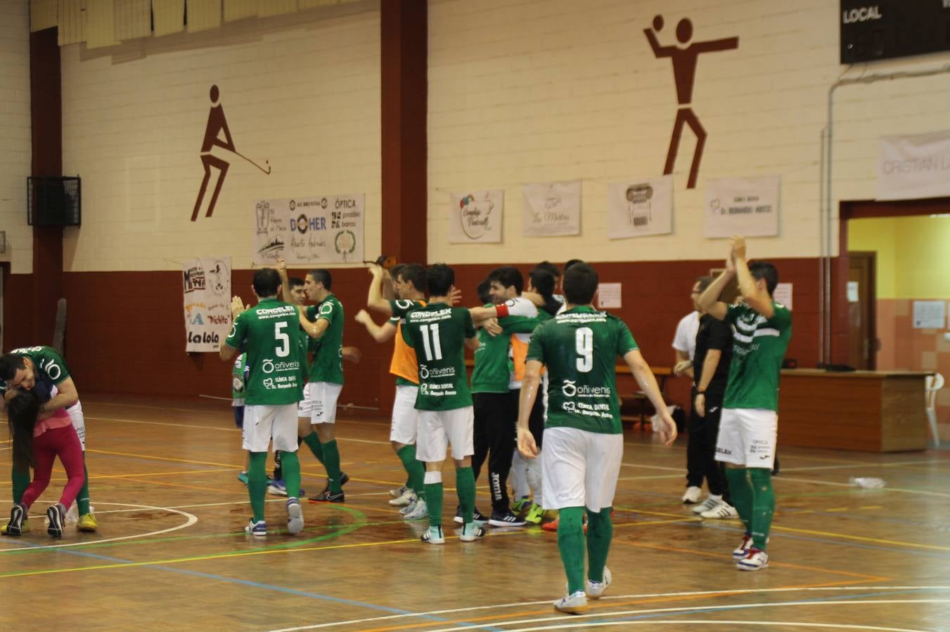 El Jerez Futsal desea celebrar el ascenso con su afición este domingo. 