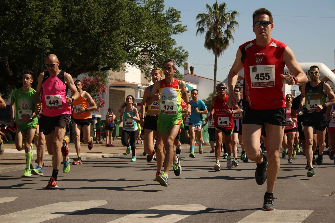 Participantes en la prueba absoluta.