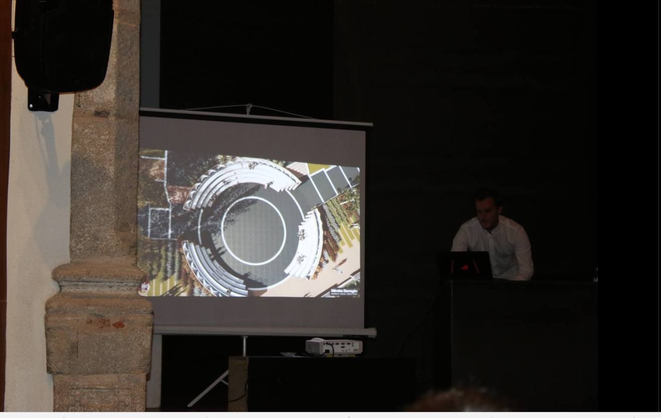 Un momento de la presentación del proyecto