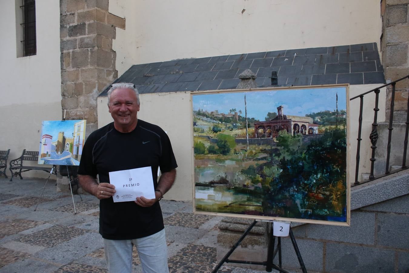 El malagueño Antonio Cantero Tapia gana el XIV Concurso de Pintura al Aire Libre 'Francisco Benavides'