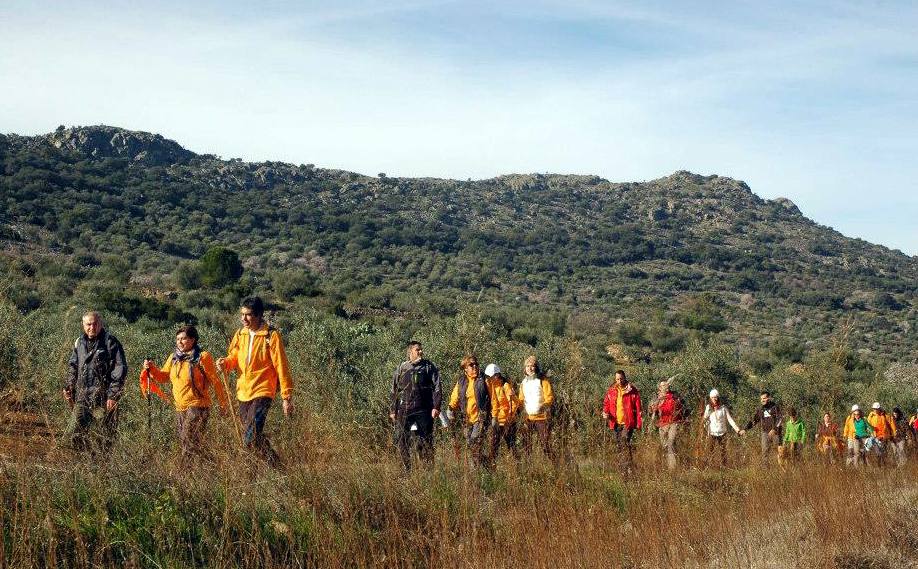 SenderisParticipantes en una ruta del año pasado