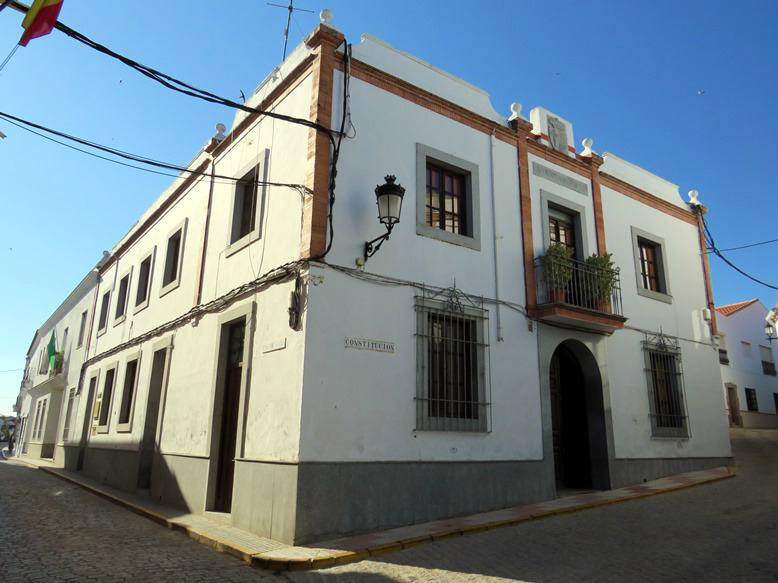 Fachada del Ayuntamiento de Alange
