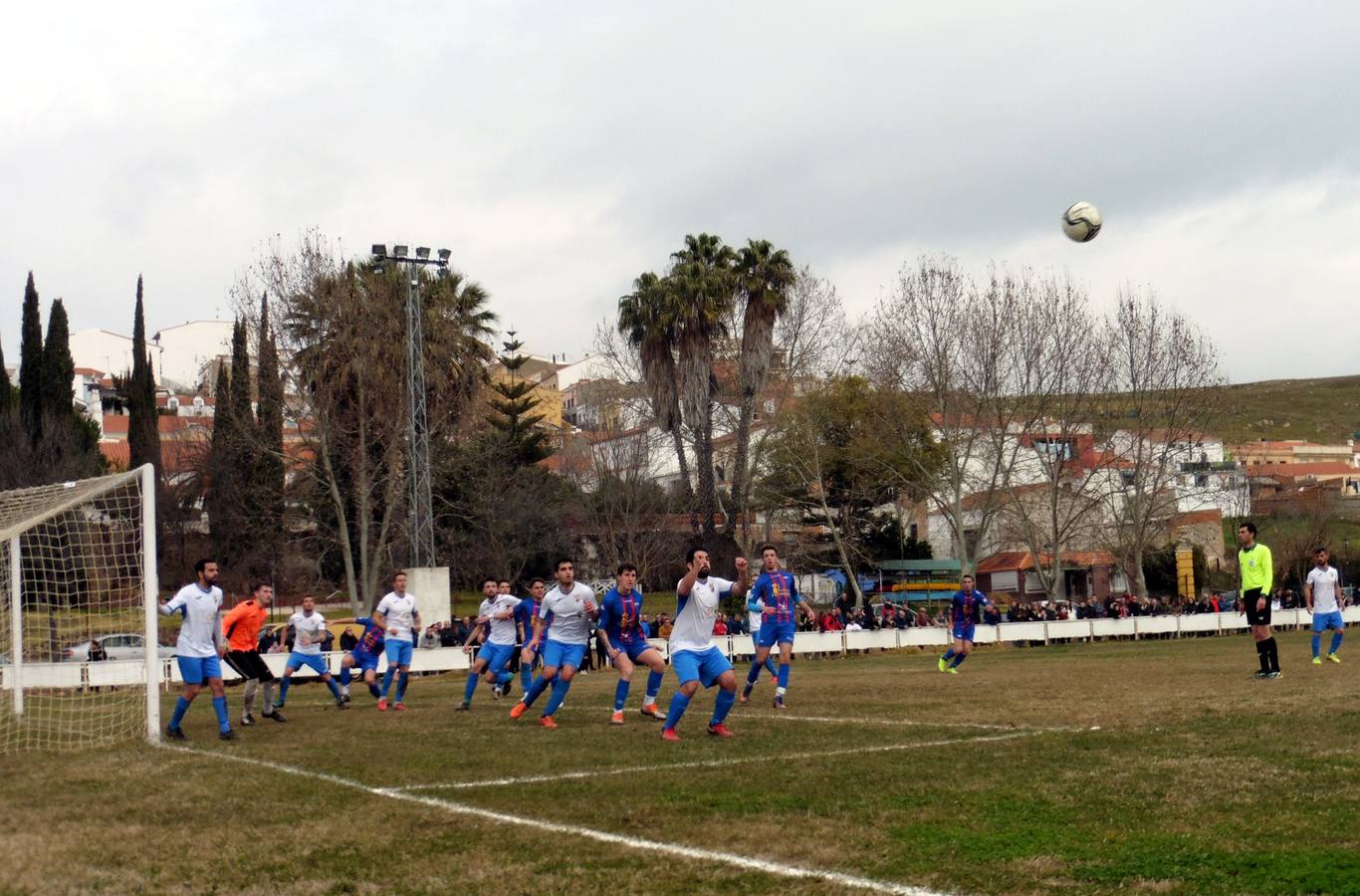 Imagen del último partido disputado en Alange