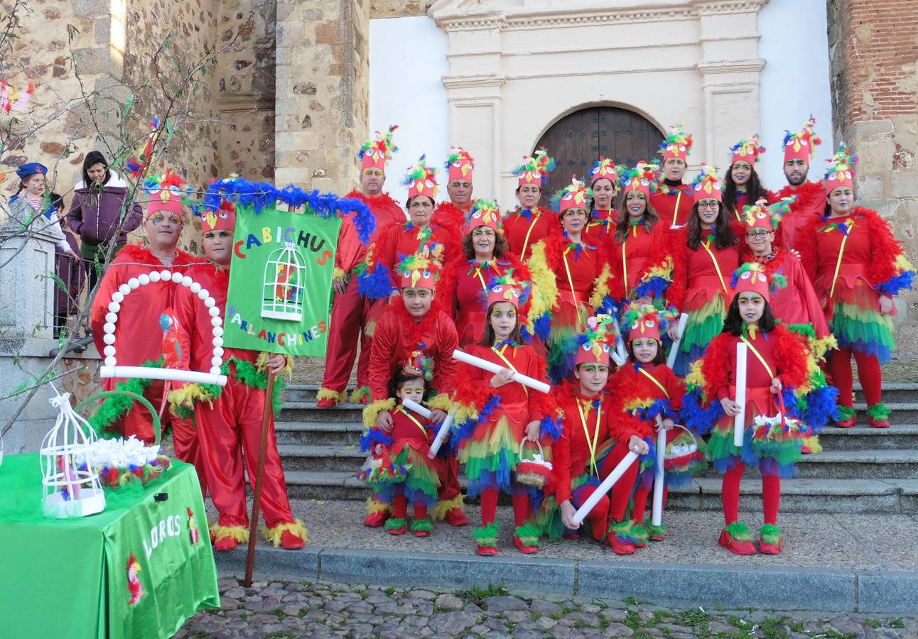 Los Cabichu, uno de los grupos fijos en el desfile