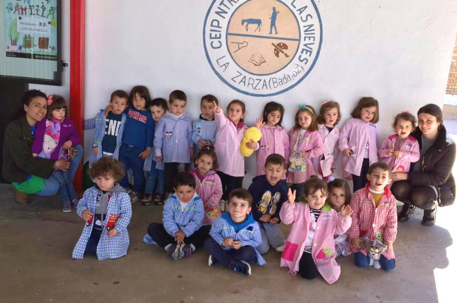 Una de las clases de Educación Infantil del colegio