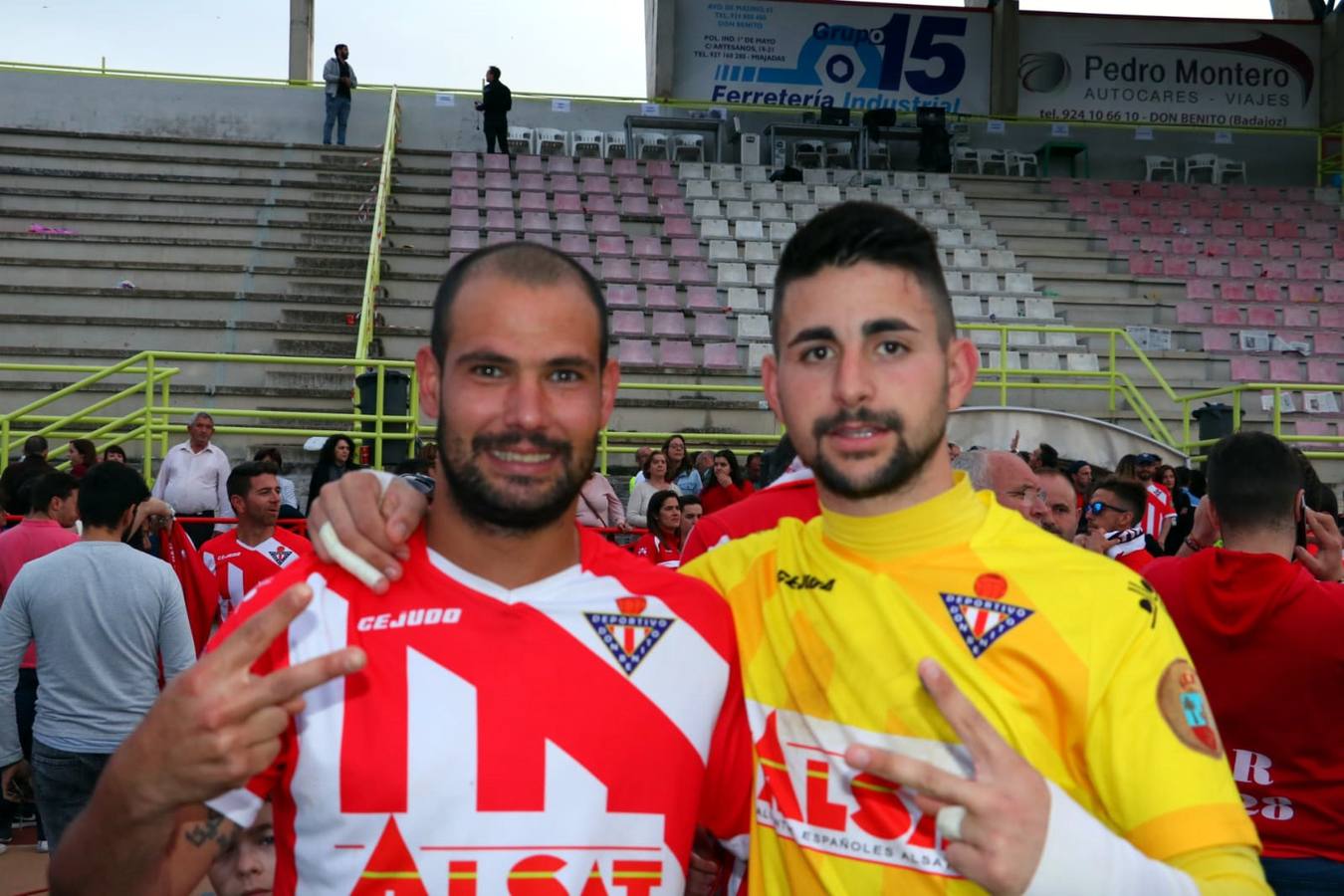 Miguel Ángel Trinidad y Sebas Gil renuevan con el Don Benito