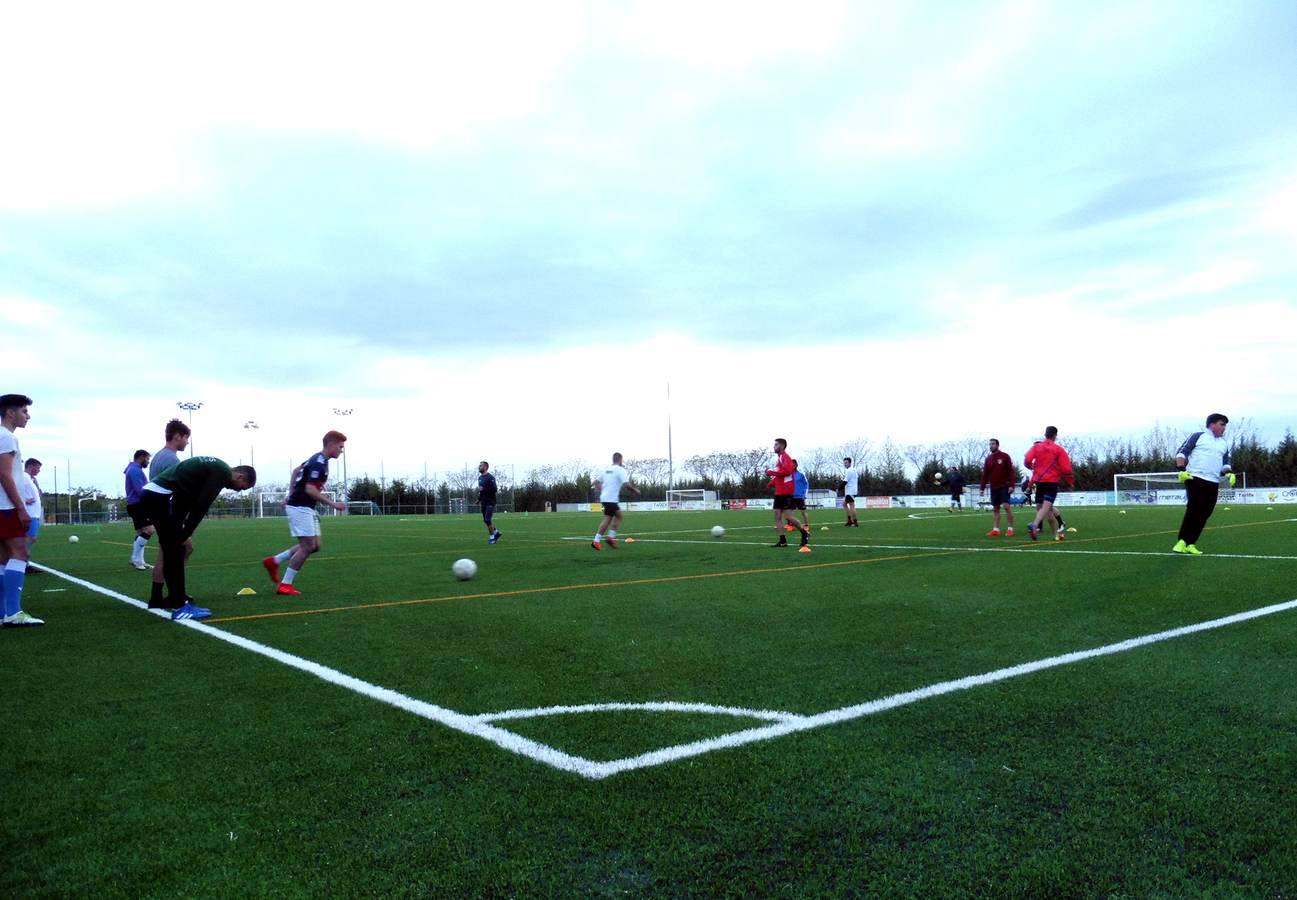 Entrenamiento de la temporada pasada 