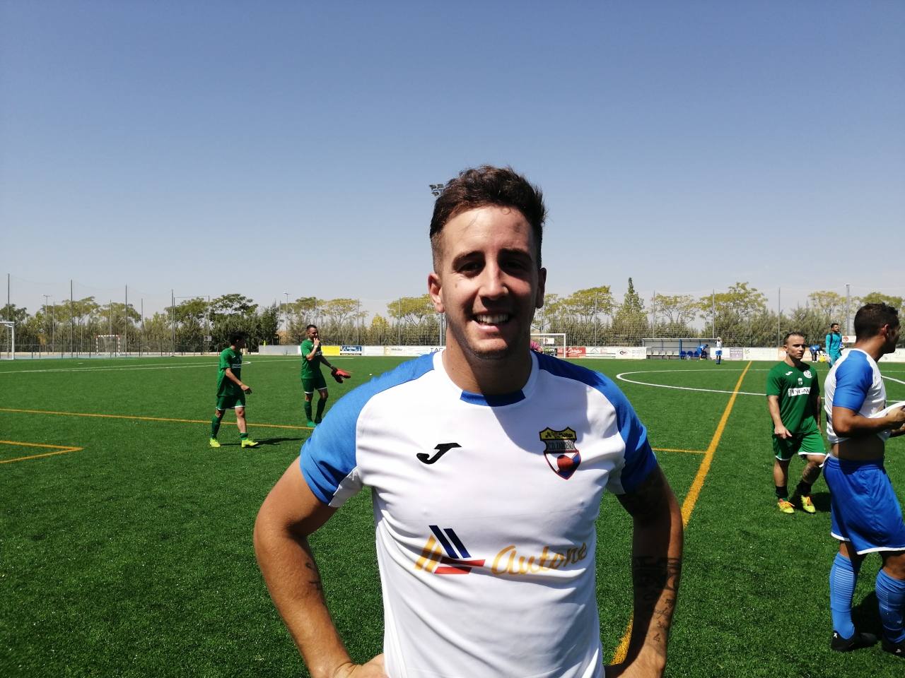 Juan Pedro marcó de penalti el tanto del Zarceño