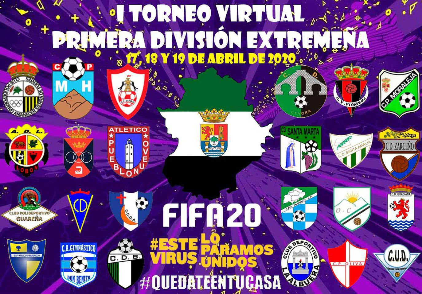 Nace el I Torneo Virtual de FIFA 20 en la historia de la Primera División Extremeña