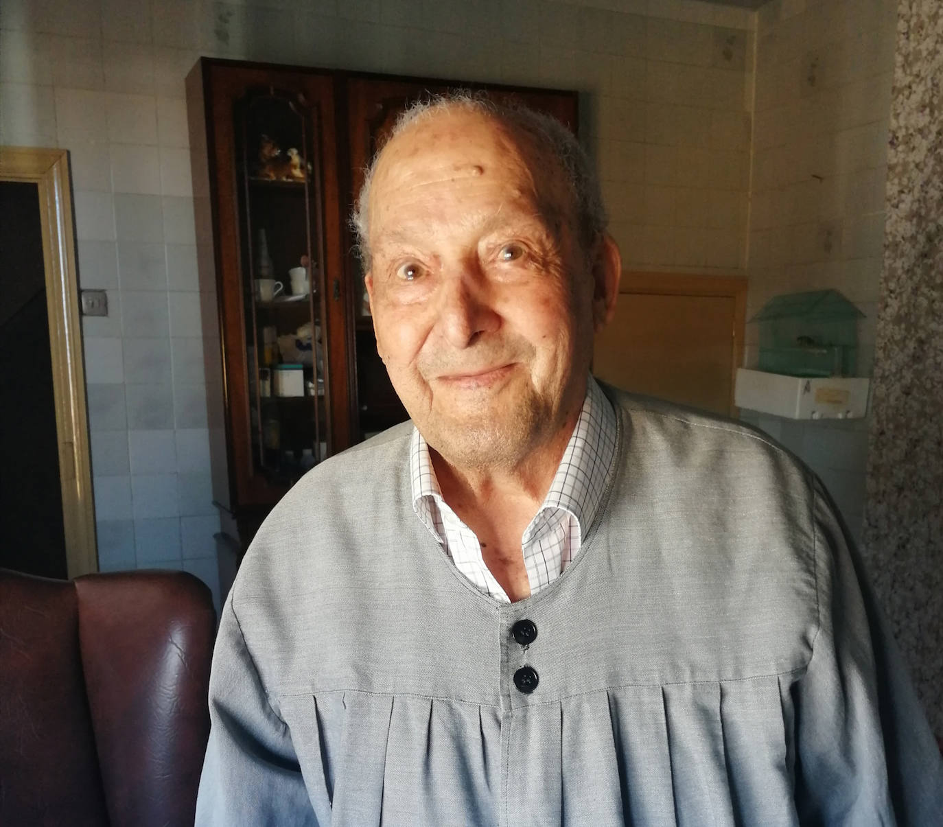 iImagen de Mnauel Cerrato Flores, 97 años,, en la actualidad