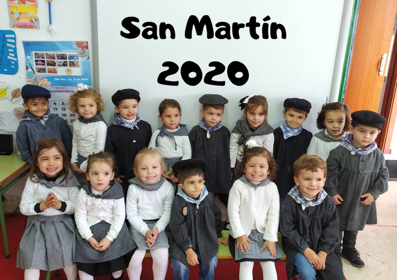 Los más pequeñitos del colegio
