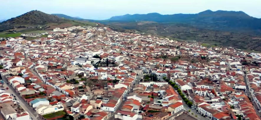 Vista aérea de la localidad