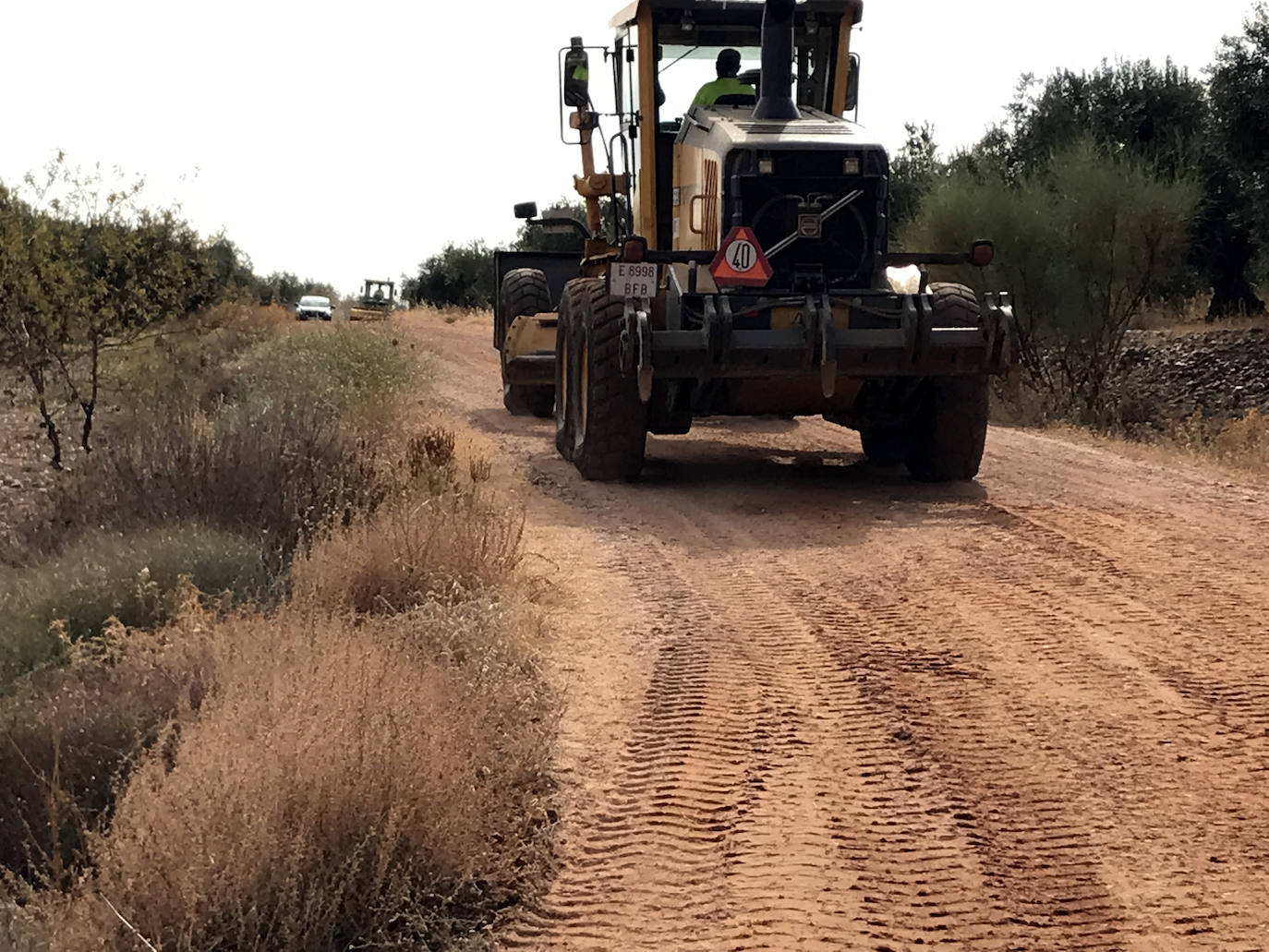 Actuacin en uno de los caminos del término municipal