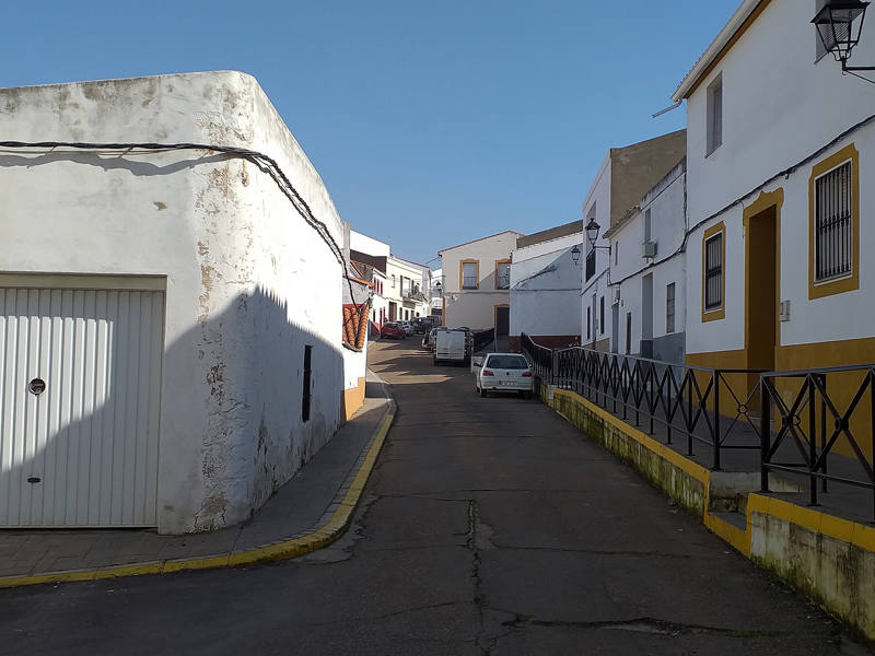 Actual calle San Gregorio