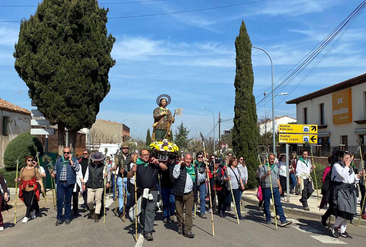 Bajada de San Isidro el pasado mes de marzo