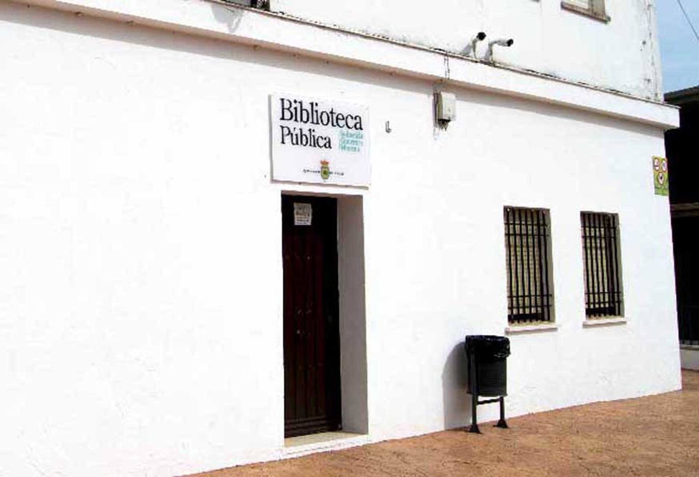 Fachada de la biblioteca municipal