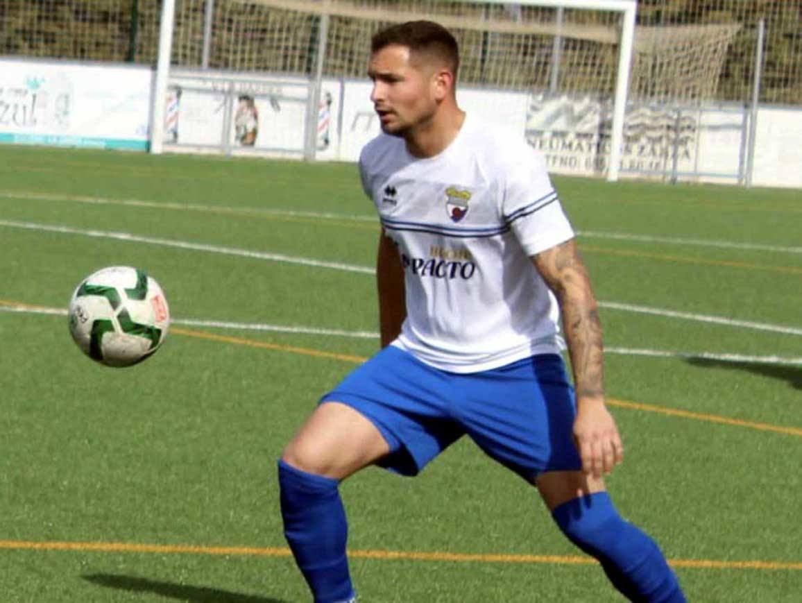 Dani Trinidad, durante un partido la temporada pasada