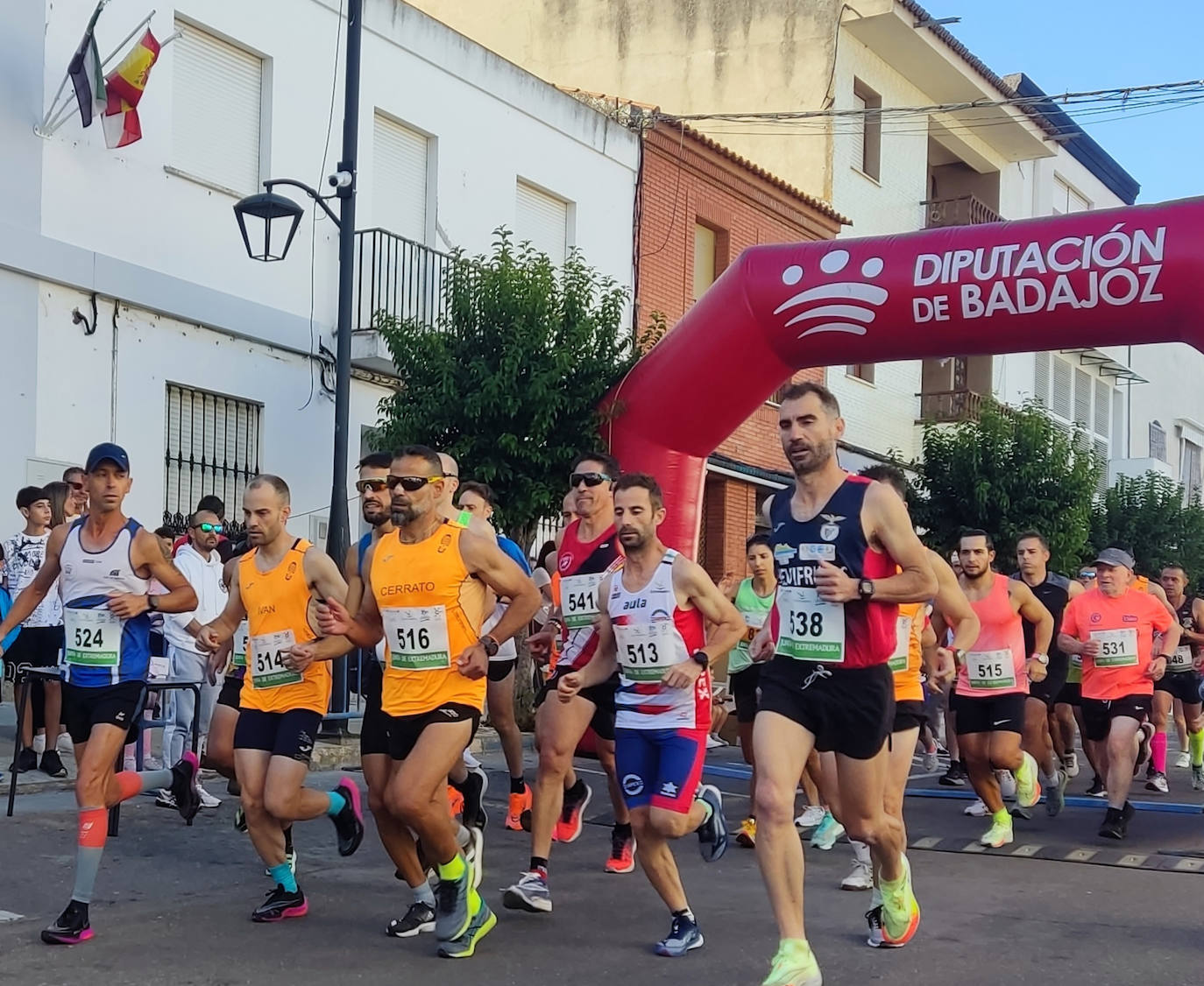 Salida de la prueba en categoría absoluta