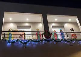 Balcón de la vivienda de Felipa Benítez