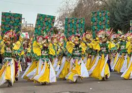 Los Tukanes obtuvieron el tercer premio en el desfile del año pasado en Badajoz