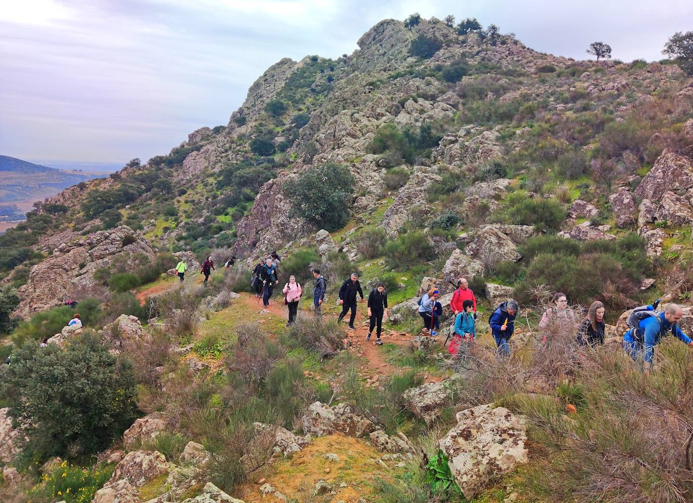 La XIX Ruta senderista 'Peñas Blancas' se celebrará el tres de marzo