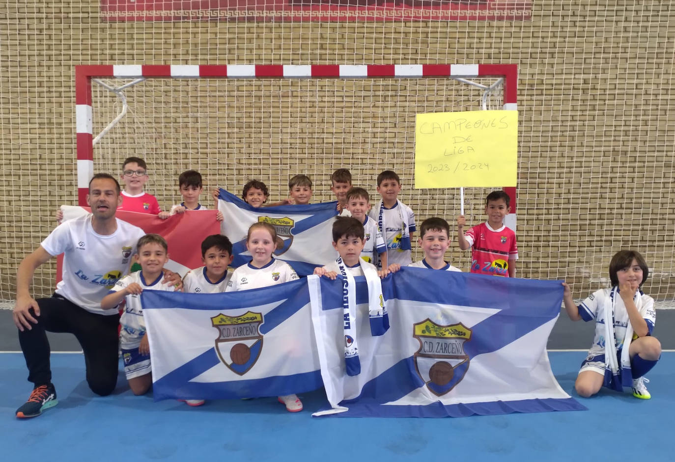 Los prebenjamines del CD Zarceño, campeones de liga